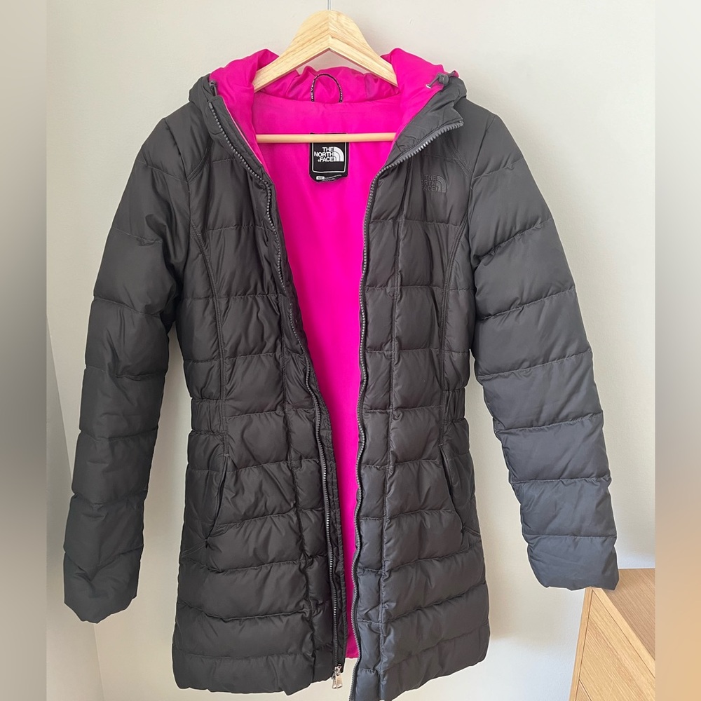 The North Face down jacket